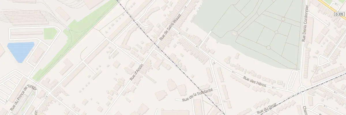 Plan du 3 Imp Deux Villes à Anzin
