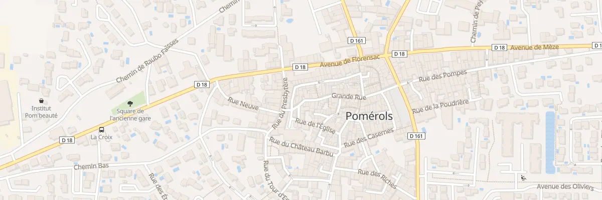 Plan du 52 Grande Rue à Pomérols