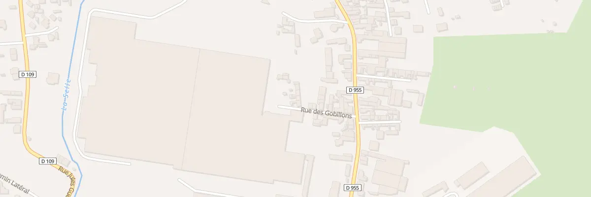 Plan du 34 Rue des Gobillons à Solesmes