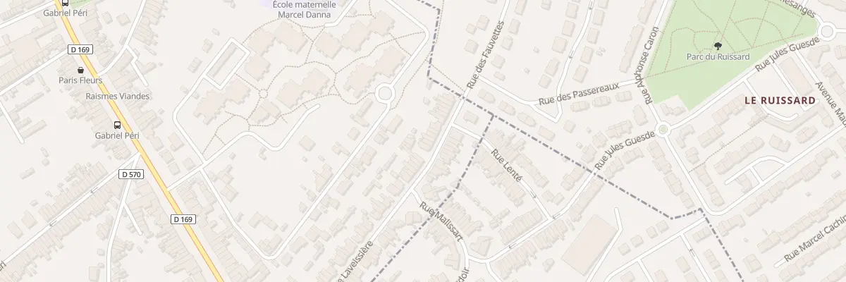 Plan du 63 Rue Laveissiere à Raismes