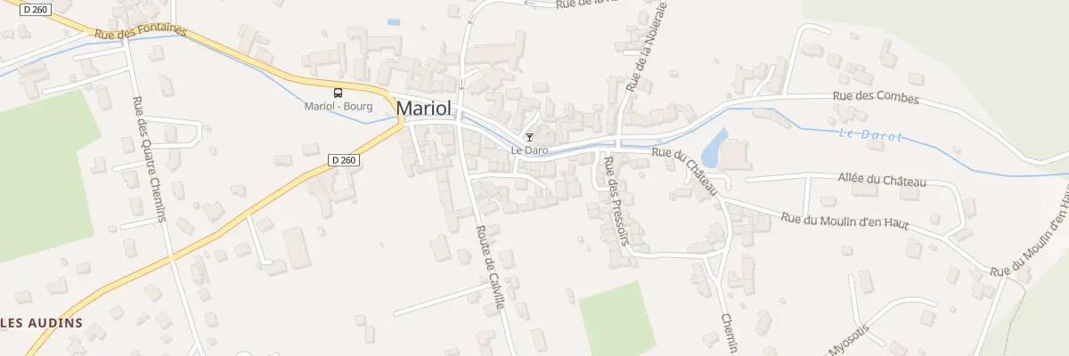 Plan du 1 Imp des Capucines à Mariol