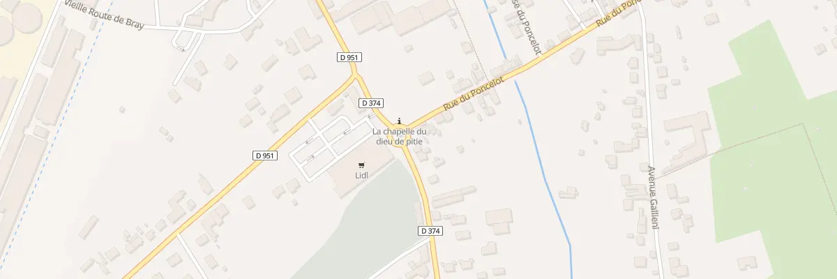 Plan du 1 Rue Jules Ferry à Nogent-sur-Seine