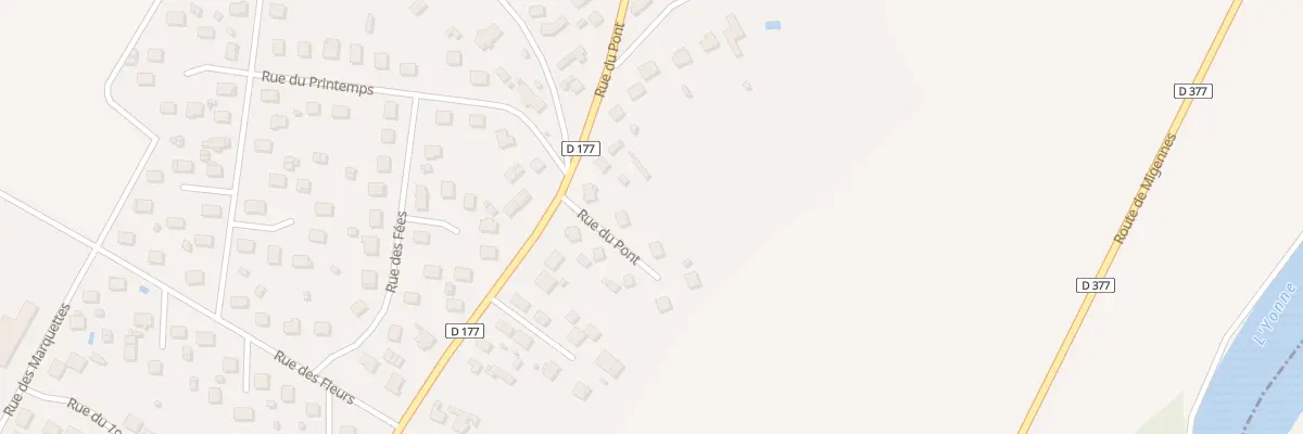 Plan du 84 Rue du Pont à Charmoy