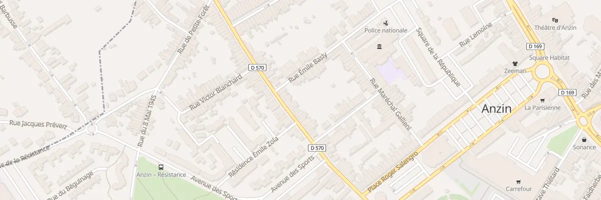 Plan du 49 Rue du Soldat Beaulieu à Anzin