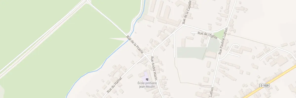 Plan du 31 Rue Andree Warin à Mont-d’Origny