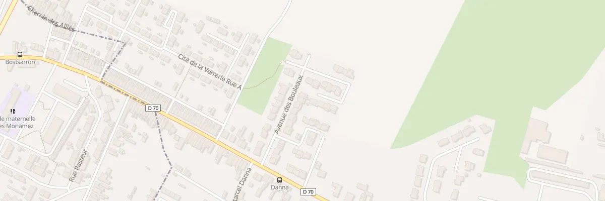 Plan du 17 Av des Bouleaux à Beuvrages