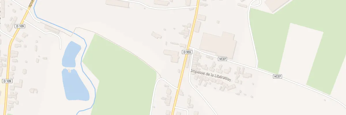 Plan du 82 Rue de l’Abbaye à Solesmes