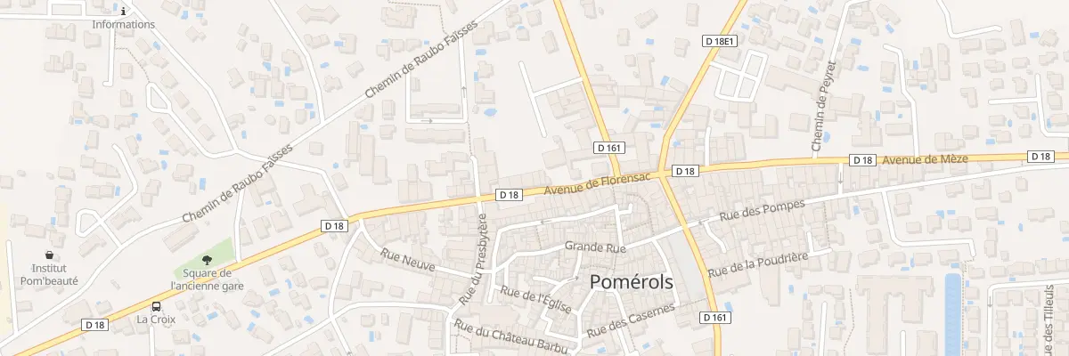 Plan du 20 Av de Florensac à Pomérols