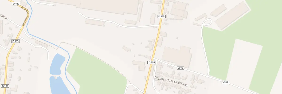 Plan du 78 Rue de l’Abbaye à Solesmes