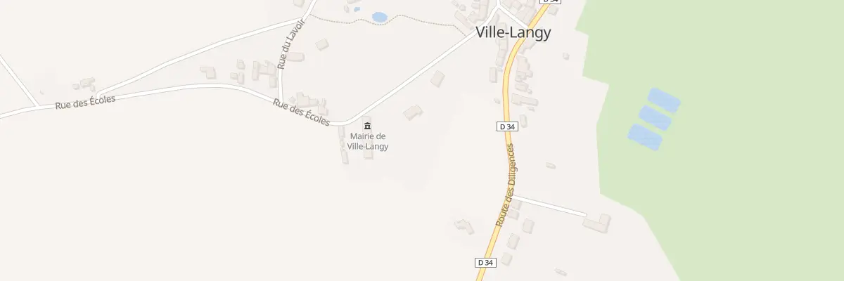 Plan du 4 Rue des Ecoles à Ville-Langy