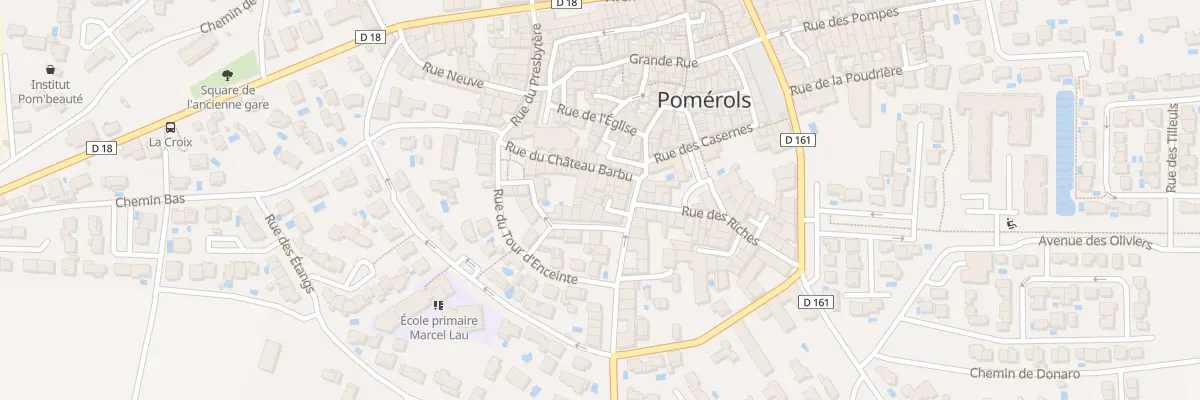 Plan du 1 Imp Thimothe à Pomérols