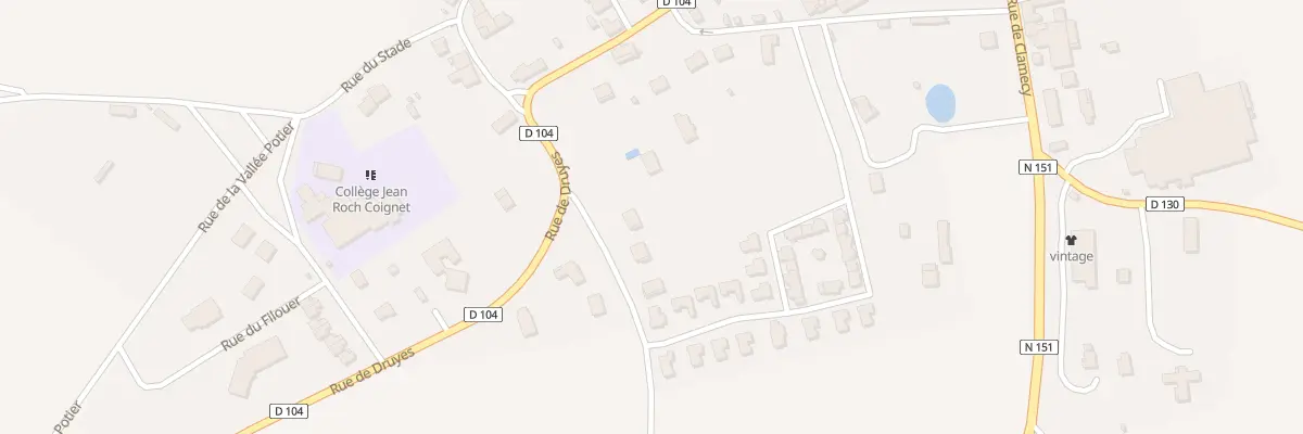 Plan du 3 Rue de Montassy à Courson-les-Carrières