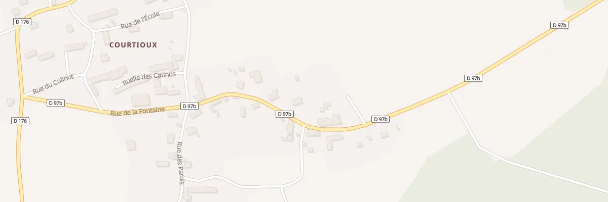 Plan du 9B Rue de la Fontaine à La Saulsotte