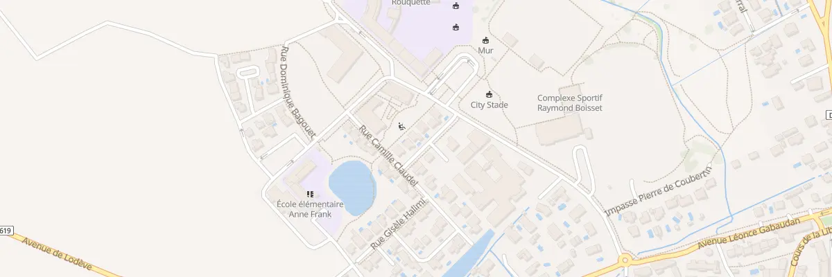 Plan du 8 Rue Simone Veil à Saint-André-de-Sangonis