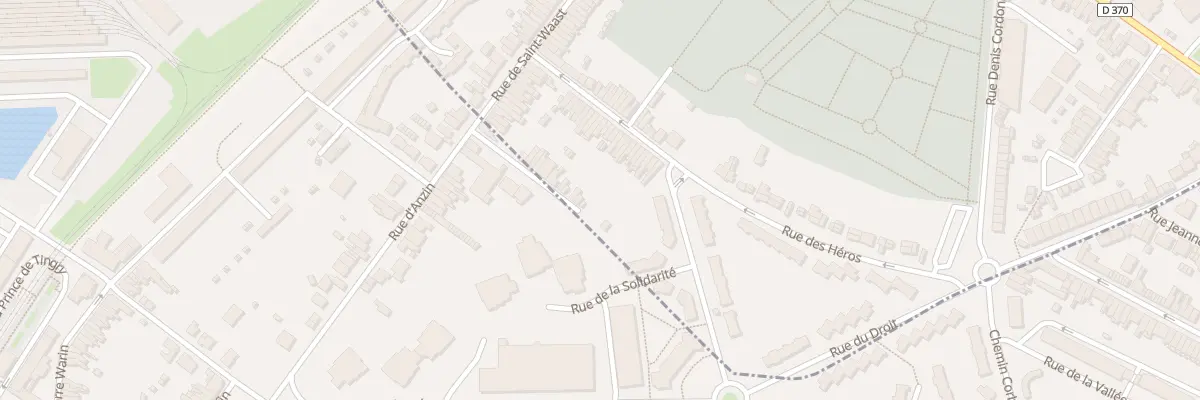 Plan du 33 Rue Leonard Philippot à Anzin