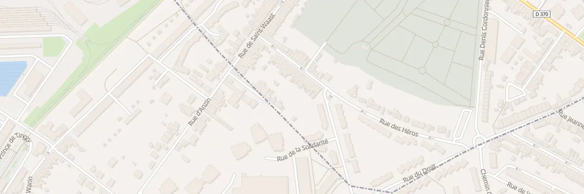 Plan du 29 Rue Leonard Philippot à Anzin