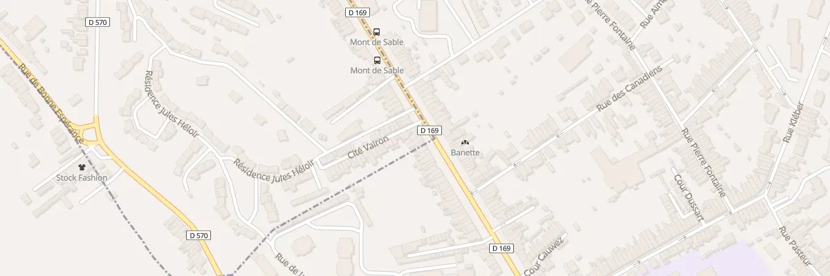 Plan du 466 Rue Henri Durre à Raismes