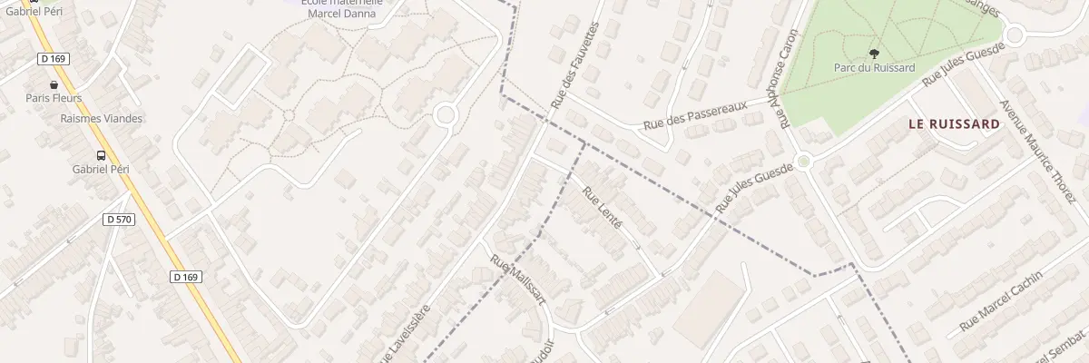 Plan du 38 Rue Laveissiere à Raismes