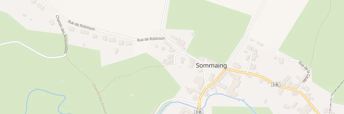 Plan du 2 Rle des Hurees à Sommaing