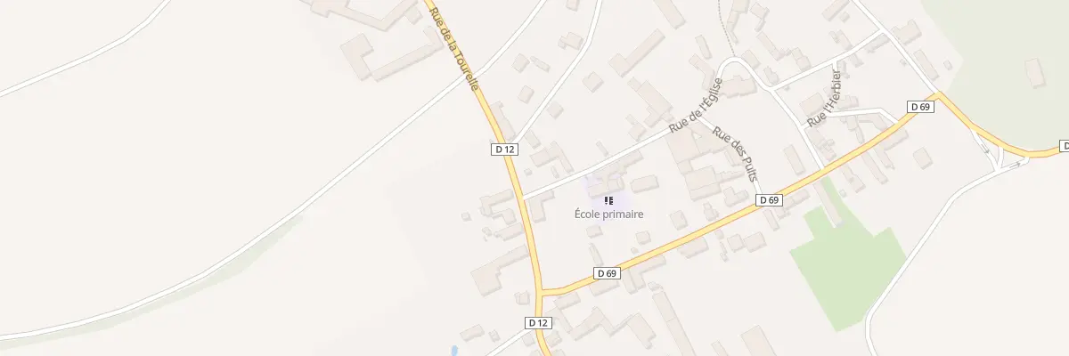 Plan du 1 Rue de l’Eglise à Villers-le-Sec