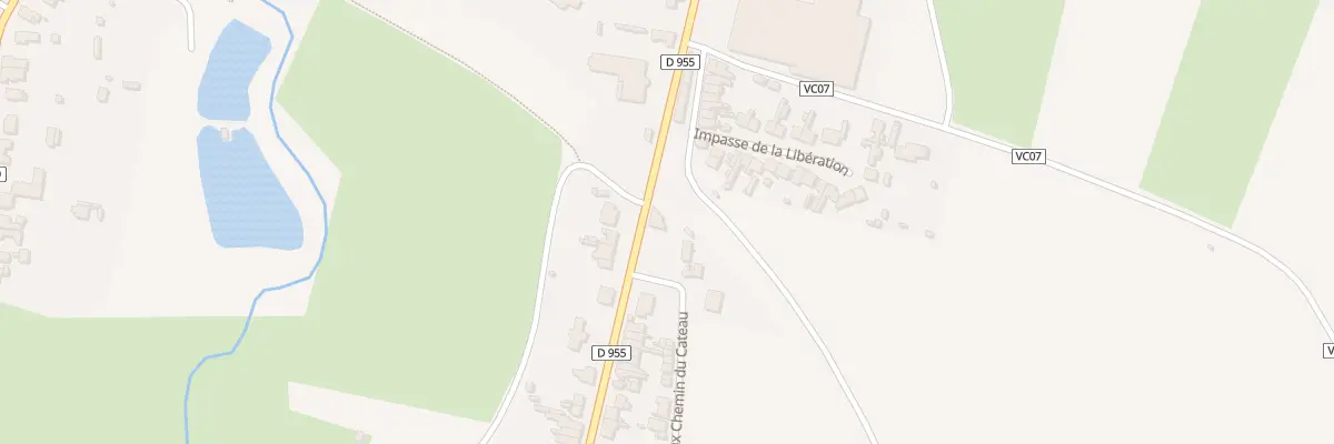 Plan du 151 Rue de l’Abbaye à Solesmes