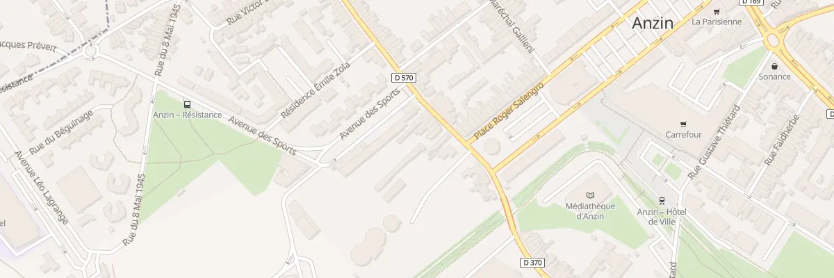 Plan du 24 Rue du Soldat Beaulieu à Anzin