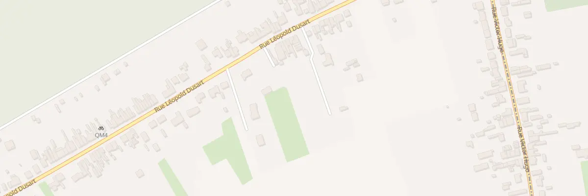 Plan du 1292 Rue Leopold Dussart à Raismes