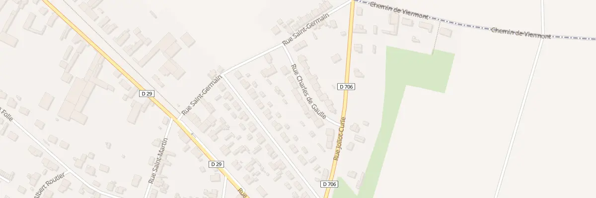 Plan du 12 Rue Charles de Gaulle à Origny-Sainte-Benoite