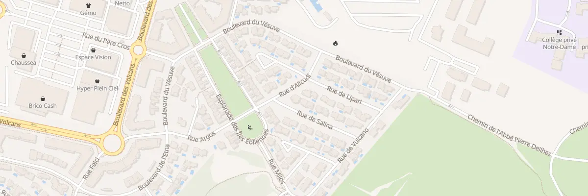 Plan du 1 Rue de Salina à Agde