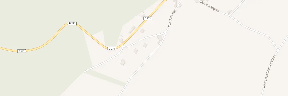 Plan du 4 Rue des Crats à Champvert