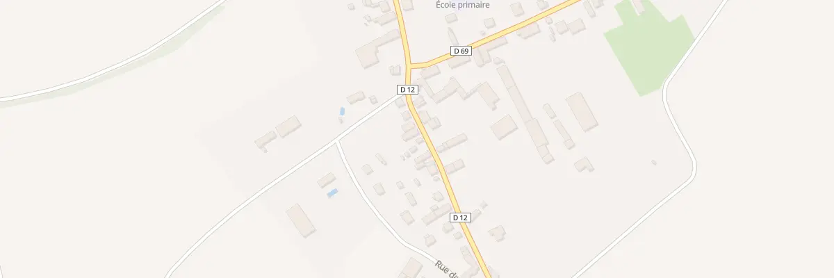 Plan du 6 Rue Médard à Villers-le-Sec