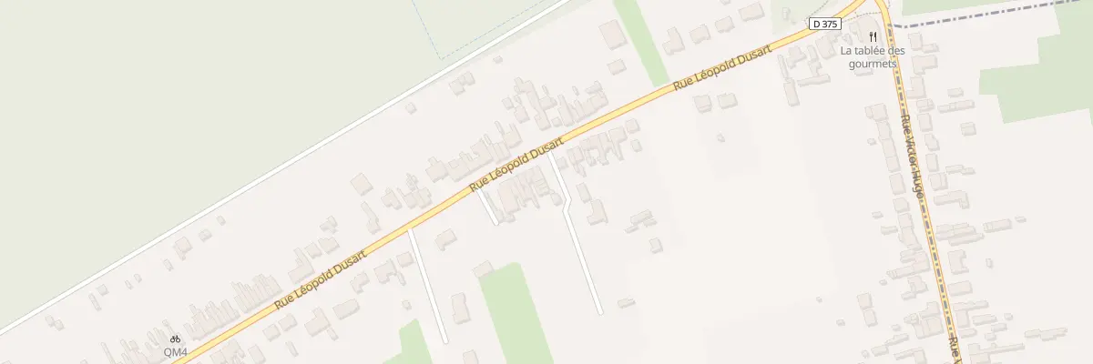 Plan du 1324 Rue Leopold Dussart à Raismes