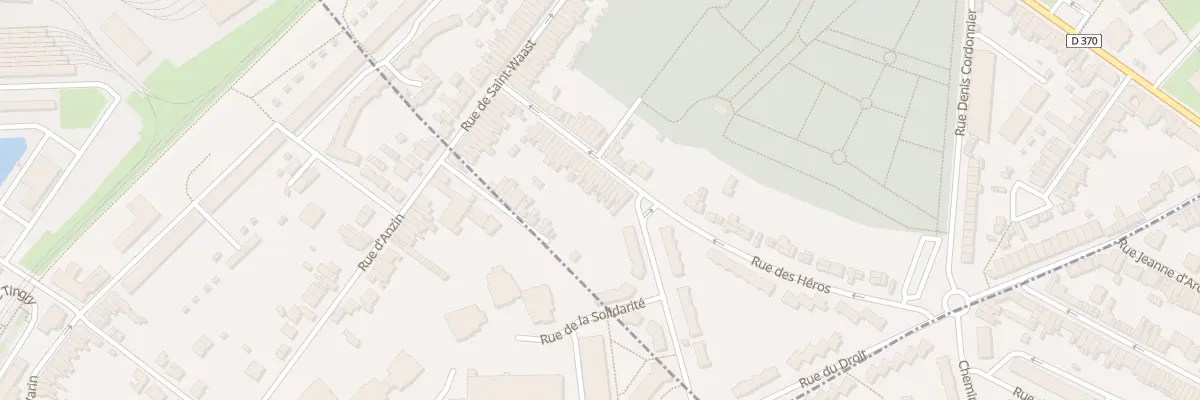 Plan du 35 Rue Leonard Philippot à Anzin