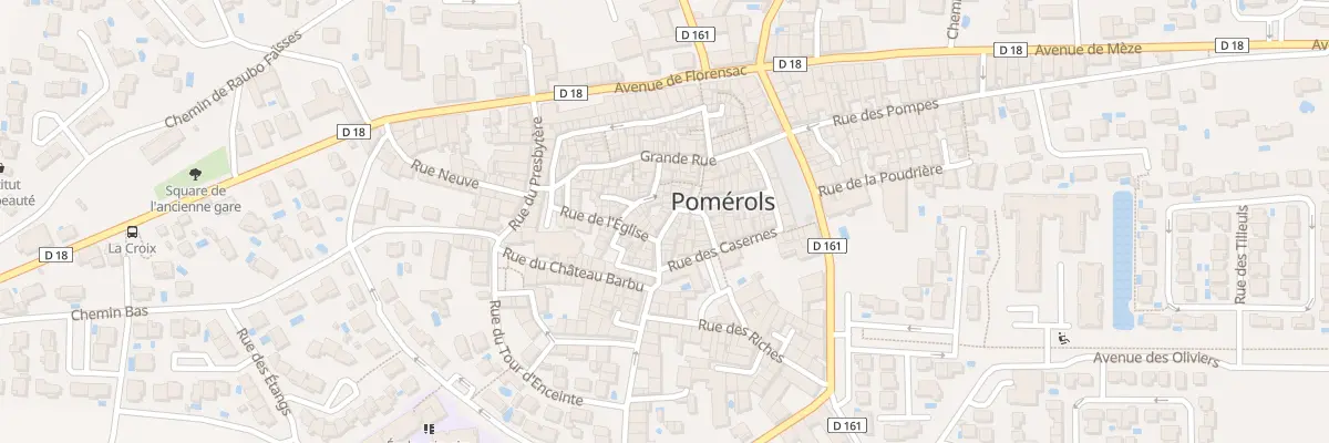 Plan du 10 Rue Basse à Pomérols