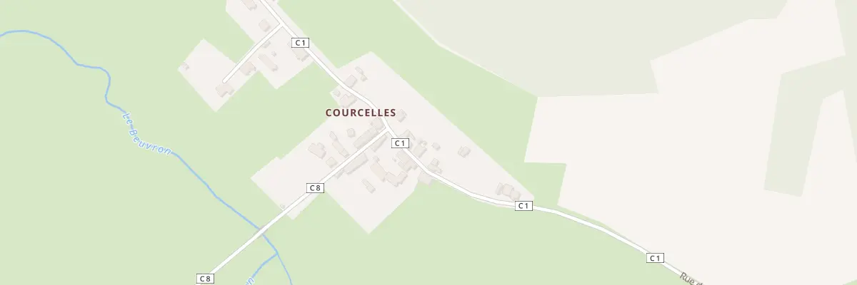 Plan du 9 Rue du Colombier à Brinon-sur-Beuvron
