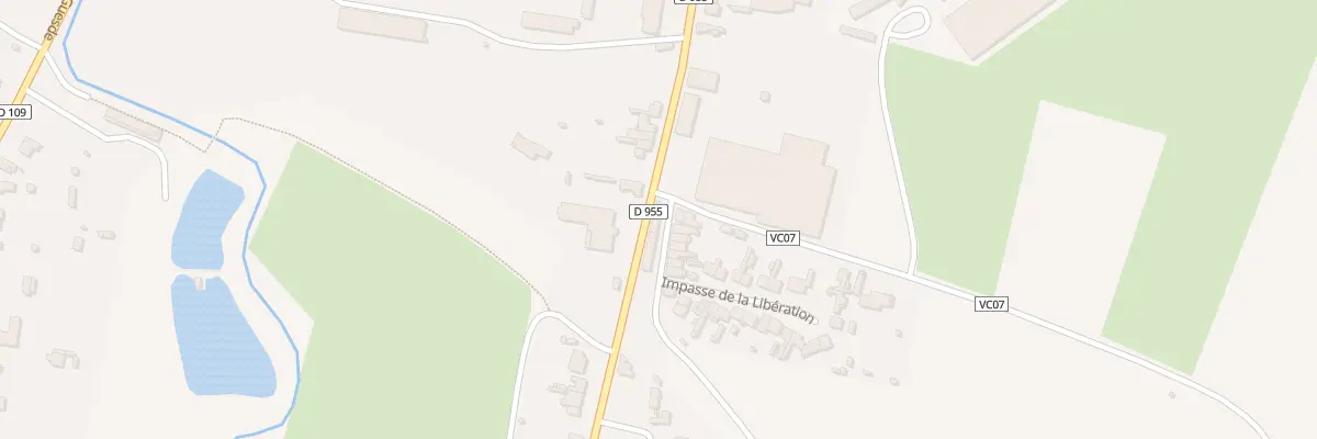 Plan du 147 Rue de l’Abbaye à Solesmes