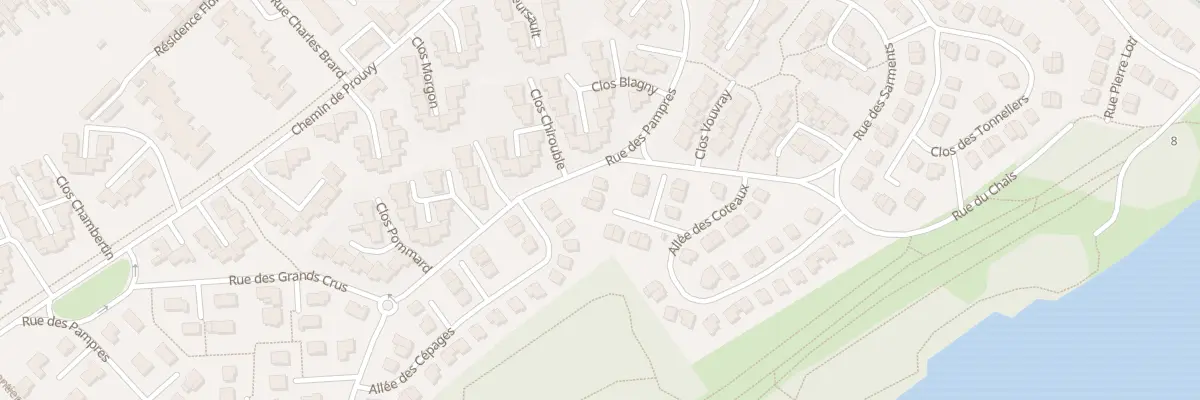 Plan du 38 All des Coteaux à Valenciennes