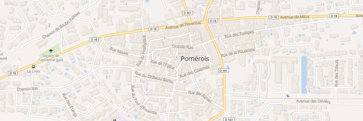 Plan du 4 Rue Basse à Pomérols