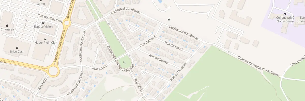 Plan du 3 Rue de Salina à Agde