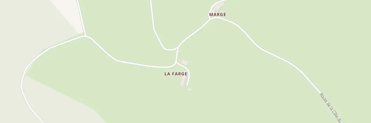 Plan du 5200 La Farge à Saint-Genès-la-Tourette