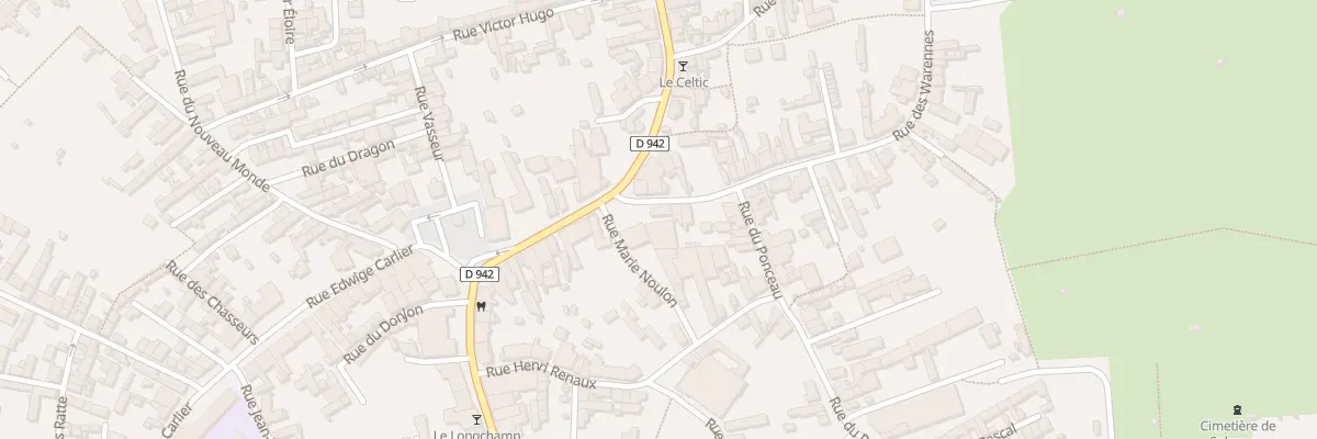 Plan du 4 Rue des Warennes à Solesmes