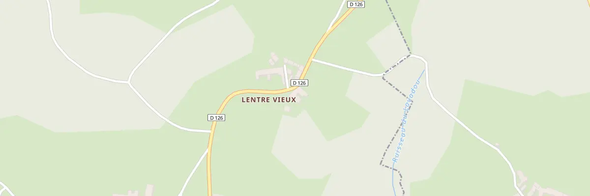 Plan du 5049 Lentre Vieux à Chaniat