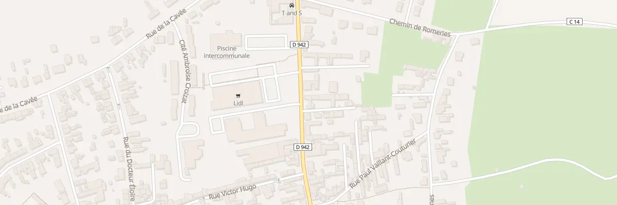 Plan du 70 Rue du Général de Gaulle à Solesmes
