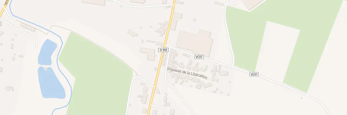 Plan du 3 Imp de la Libération à Solesmes
