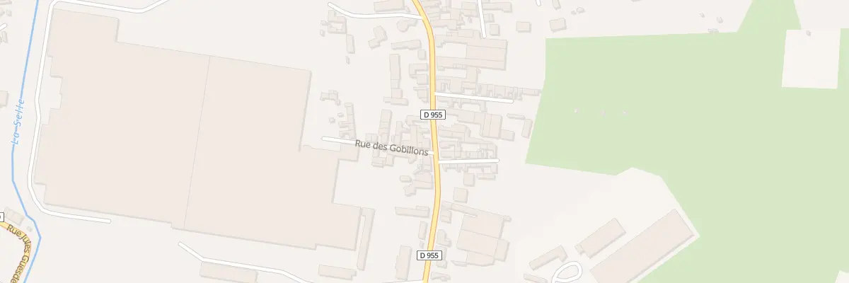 Plan du 58 Rue de l’Abbaye à Solesmes