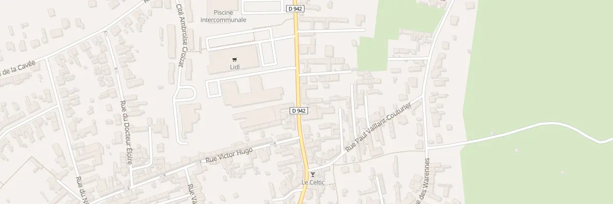 Plan du 42 Rue du Général de Gaulle à Solesmes