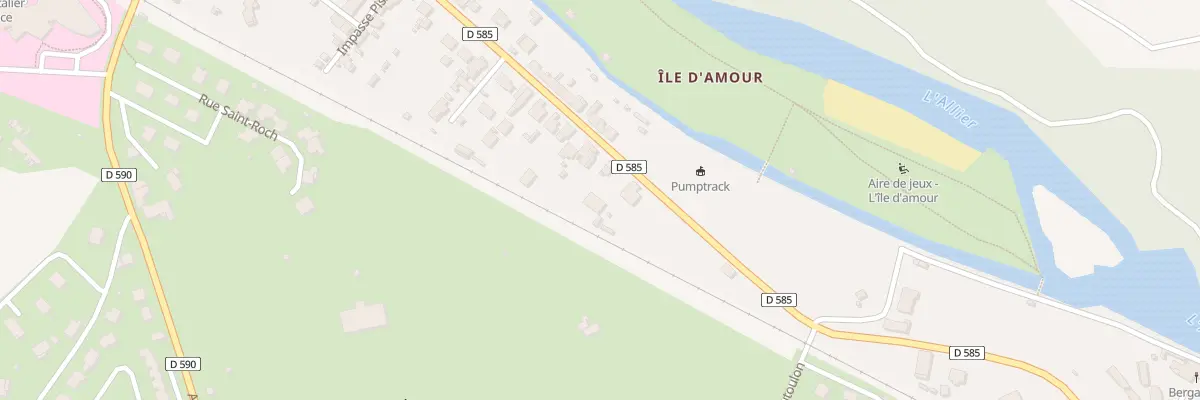 Plan du 5 Av Danton à Langeac