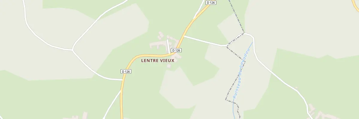 Plan du 5050 Lentre Vieux à Chaniat