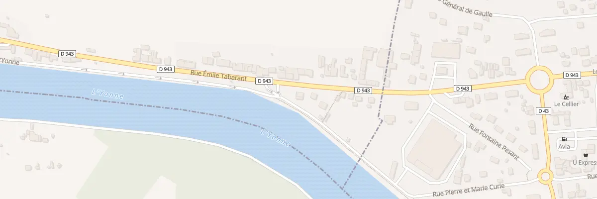Plan du 70B Rue Emile Tabarant à Laroche-Saint-Cydroine