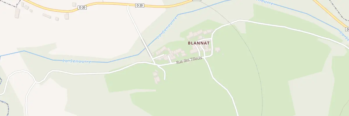 Plan du 5056 Blannat à Domeyrat